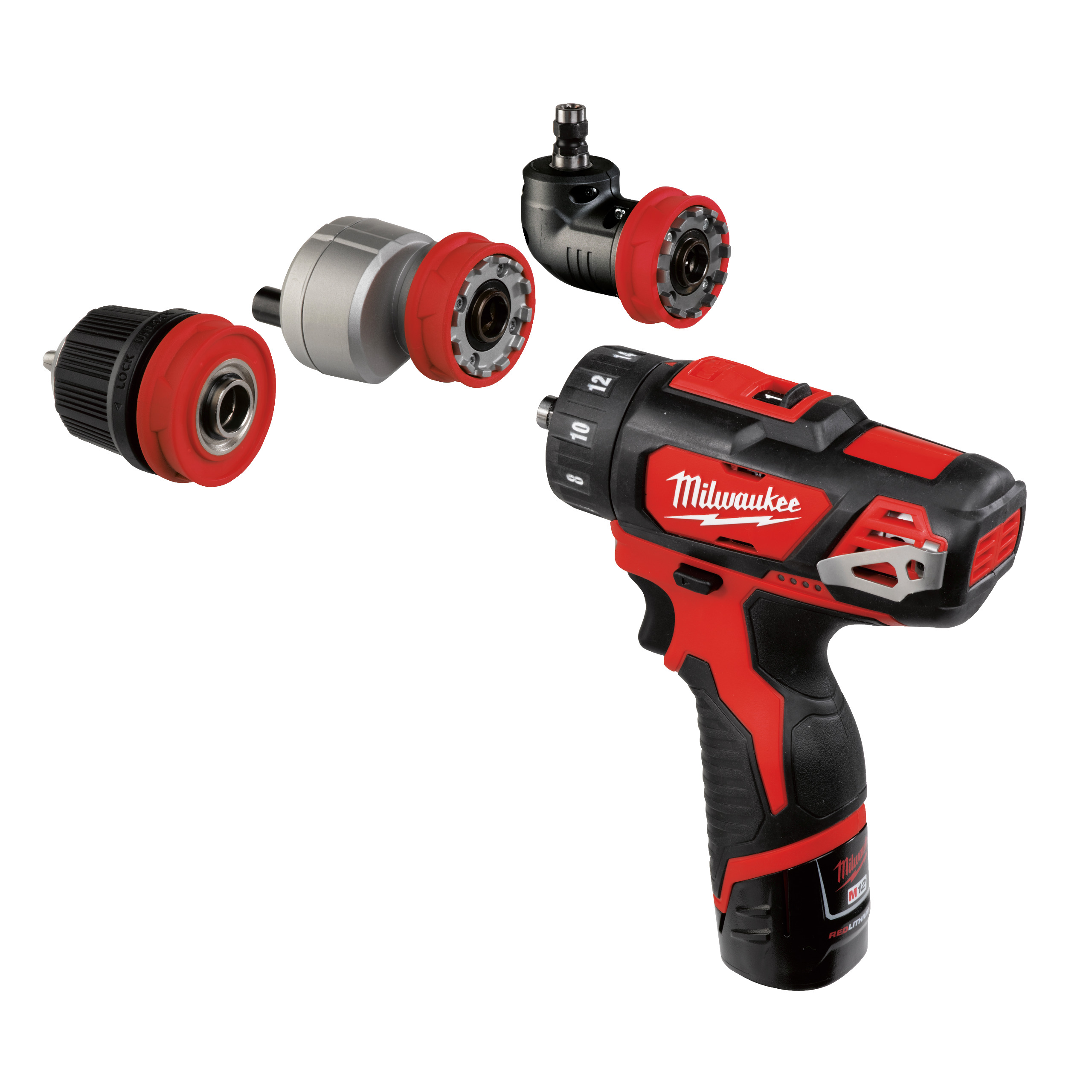 Taladro atornillador sub compacto M12™ con portabrocas desmontable