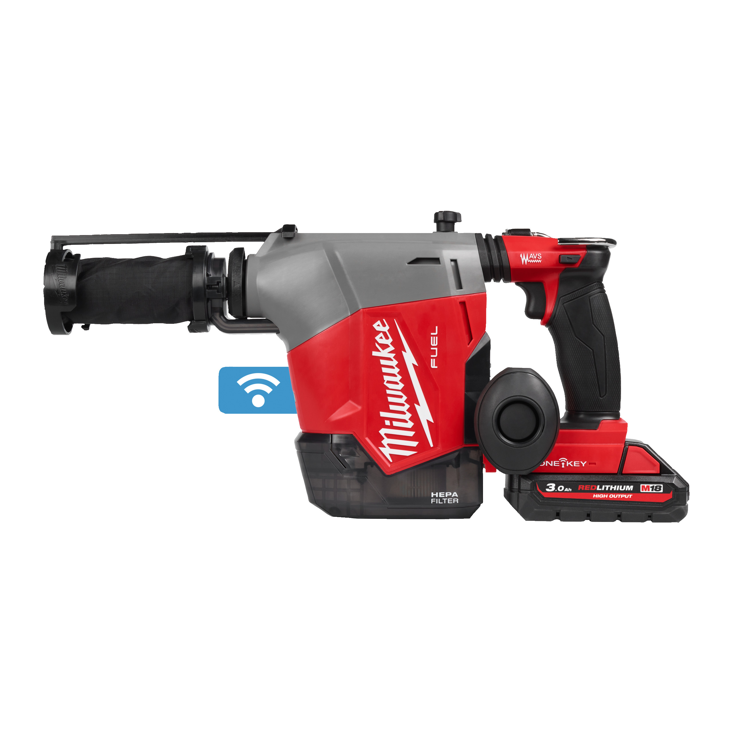 Martillo rotativo SDS-Plus M18 FUEL™ , 16mm con extractor de polvo