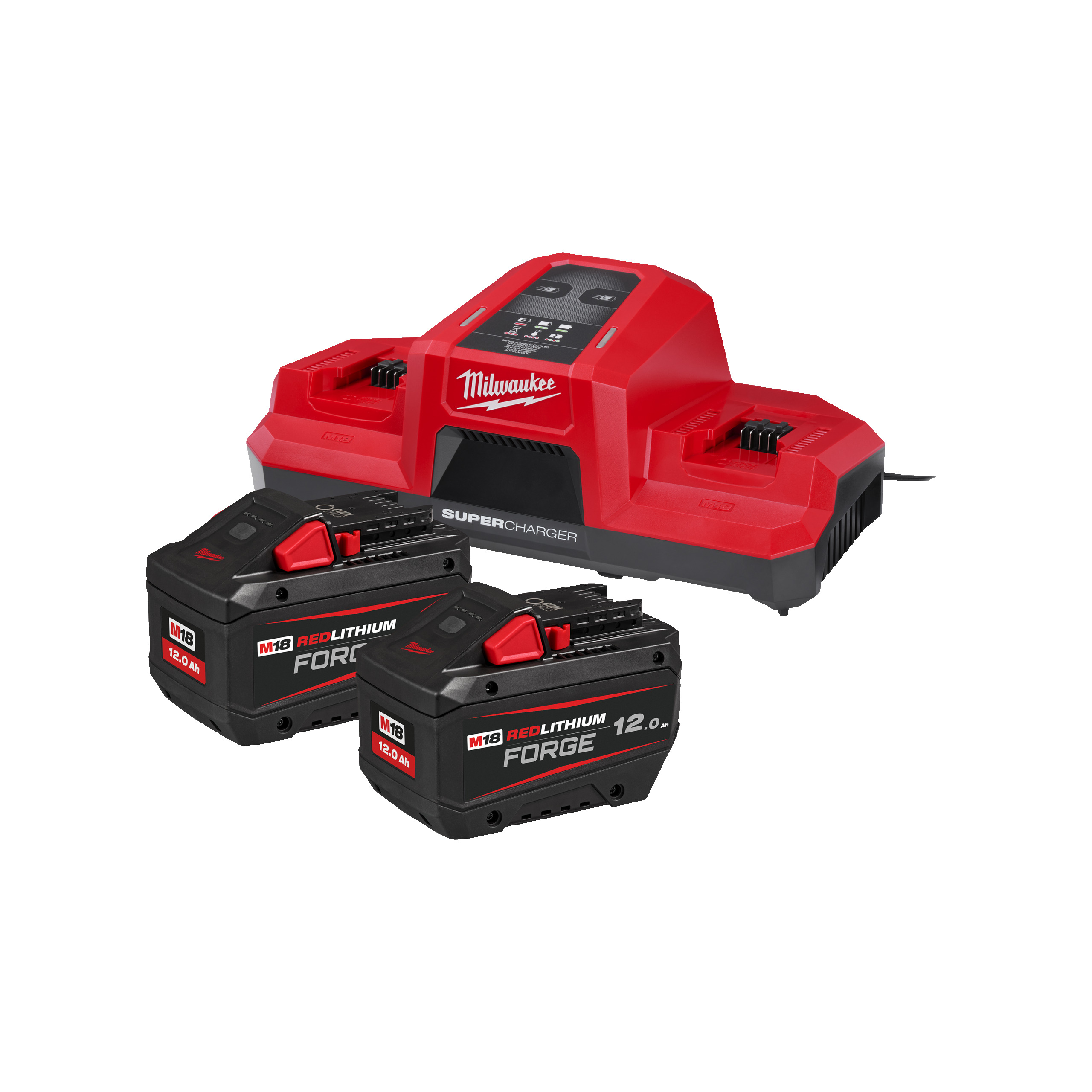 Kit NRG M18™ FORGE™ 12.0Ah + Super cargador