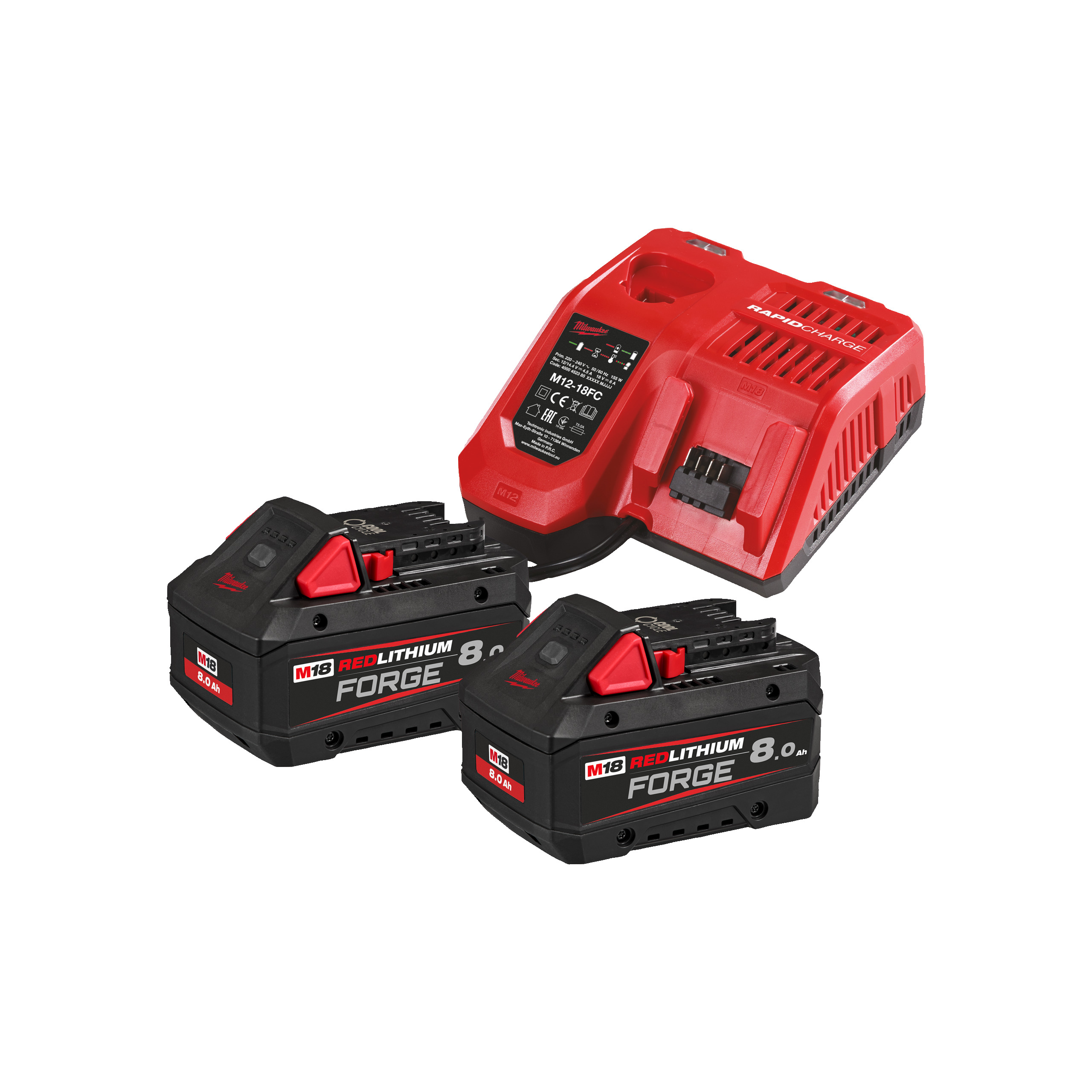 Kit NRG M18™ FORGE™ 8.0Ah