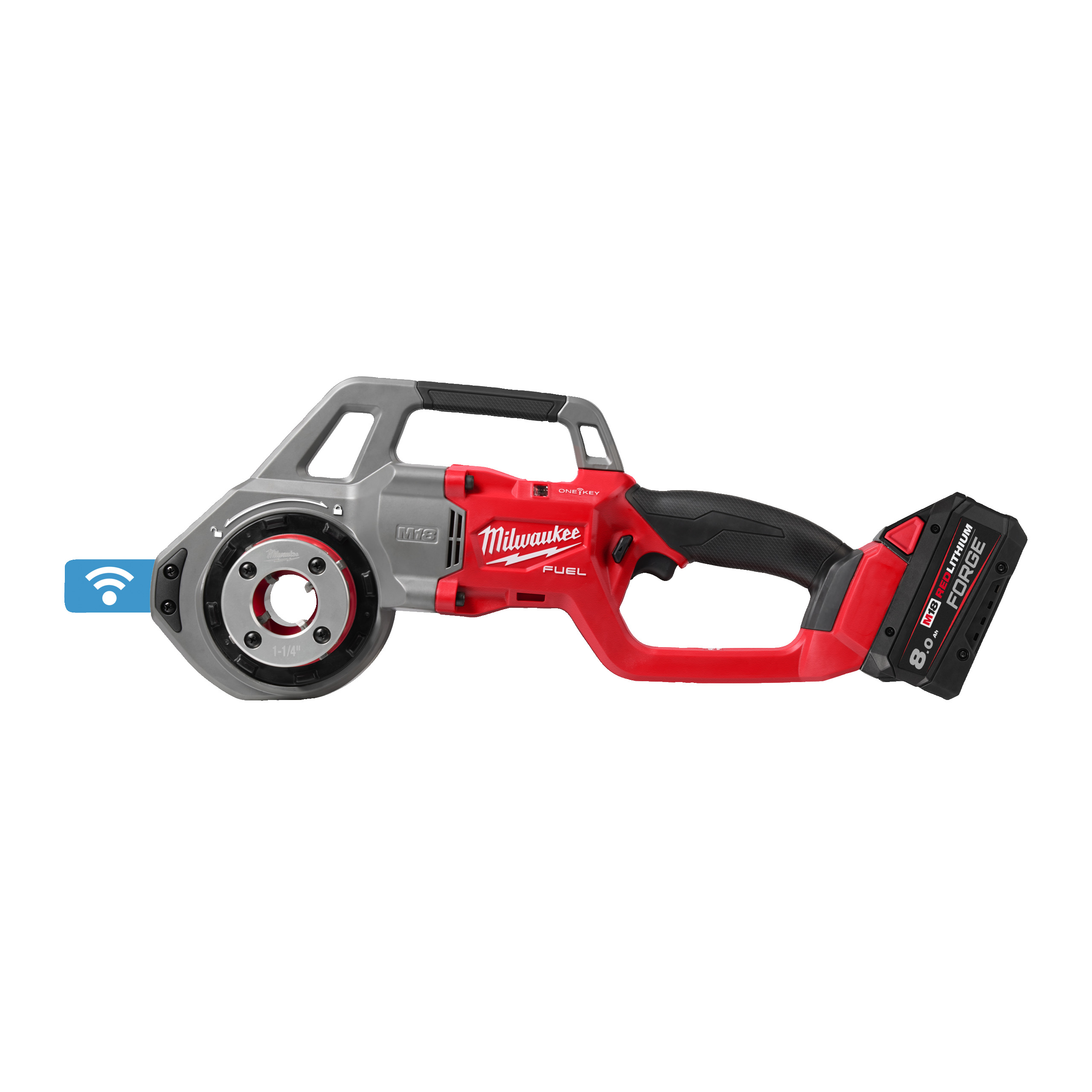 Roscadora compacta M18 FUEL™ ONE-KEY™ FORCE LOGIC™, 1 ¼″