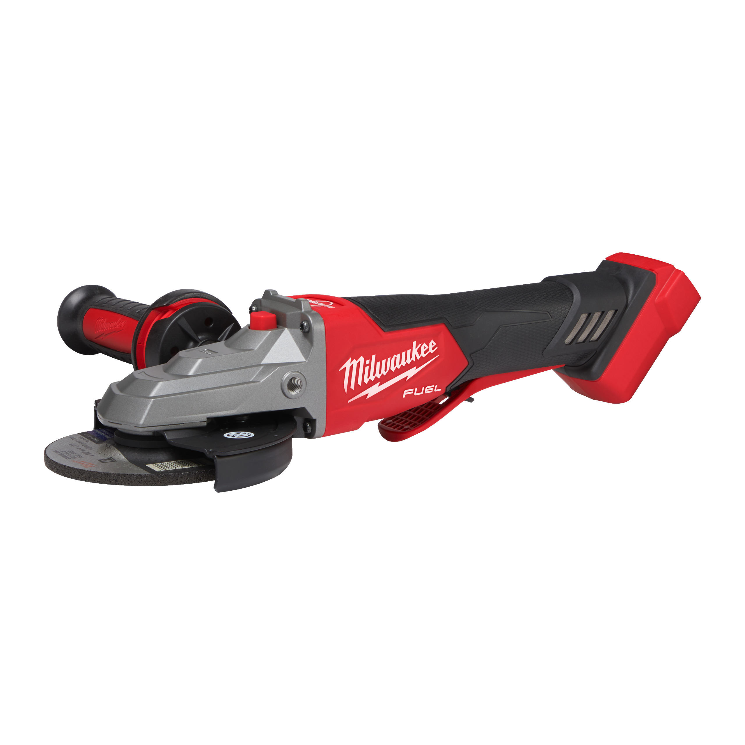Amoladora angular M18 FUEL™ de 125mm con cabeza plana, freno e interruptor de paleta