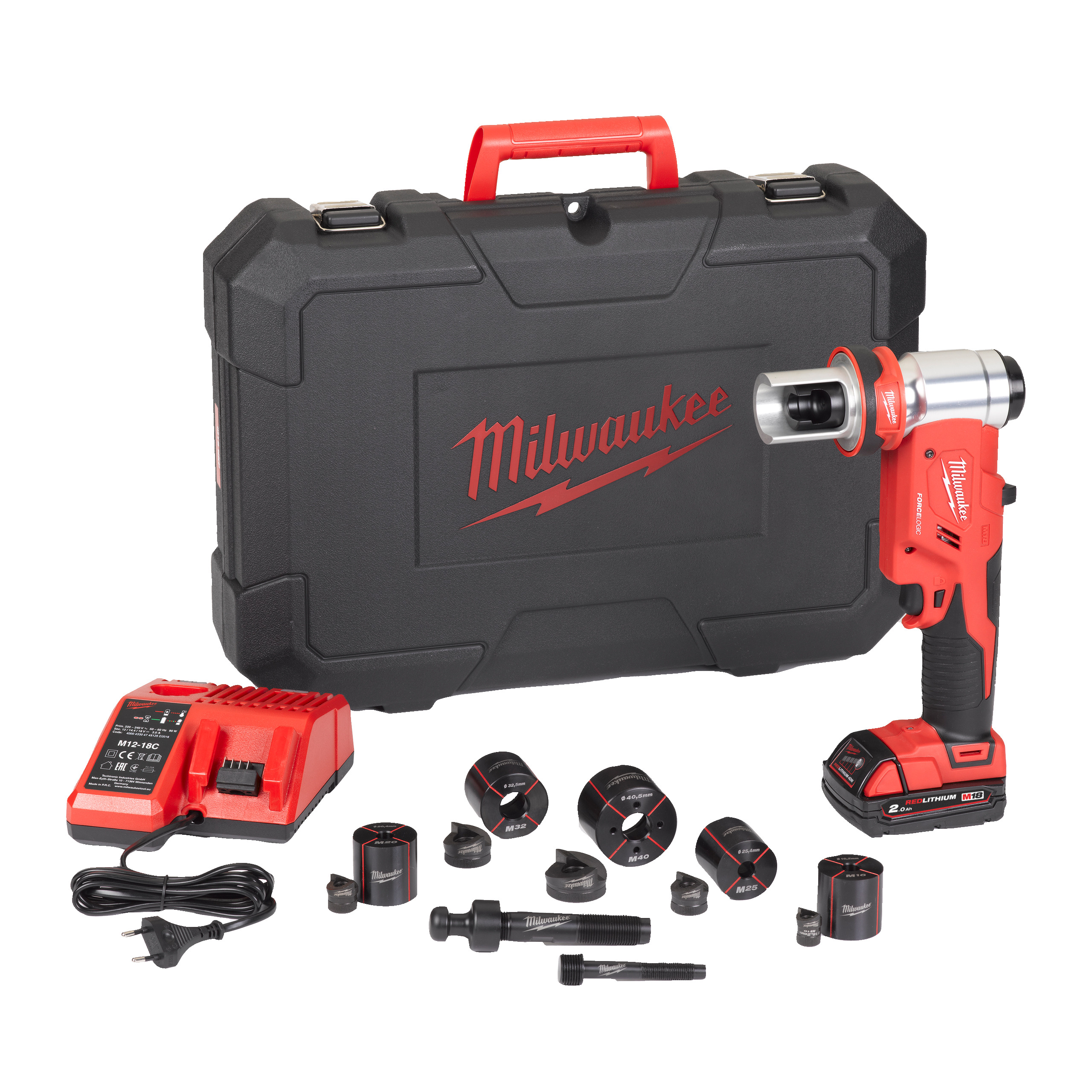 Sacabocado hidráulico M18™ FORCE LOGIC™