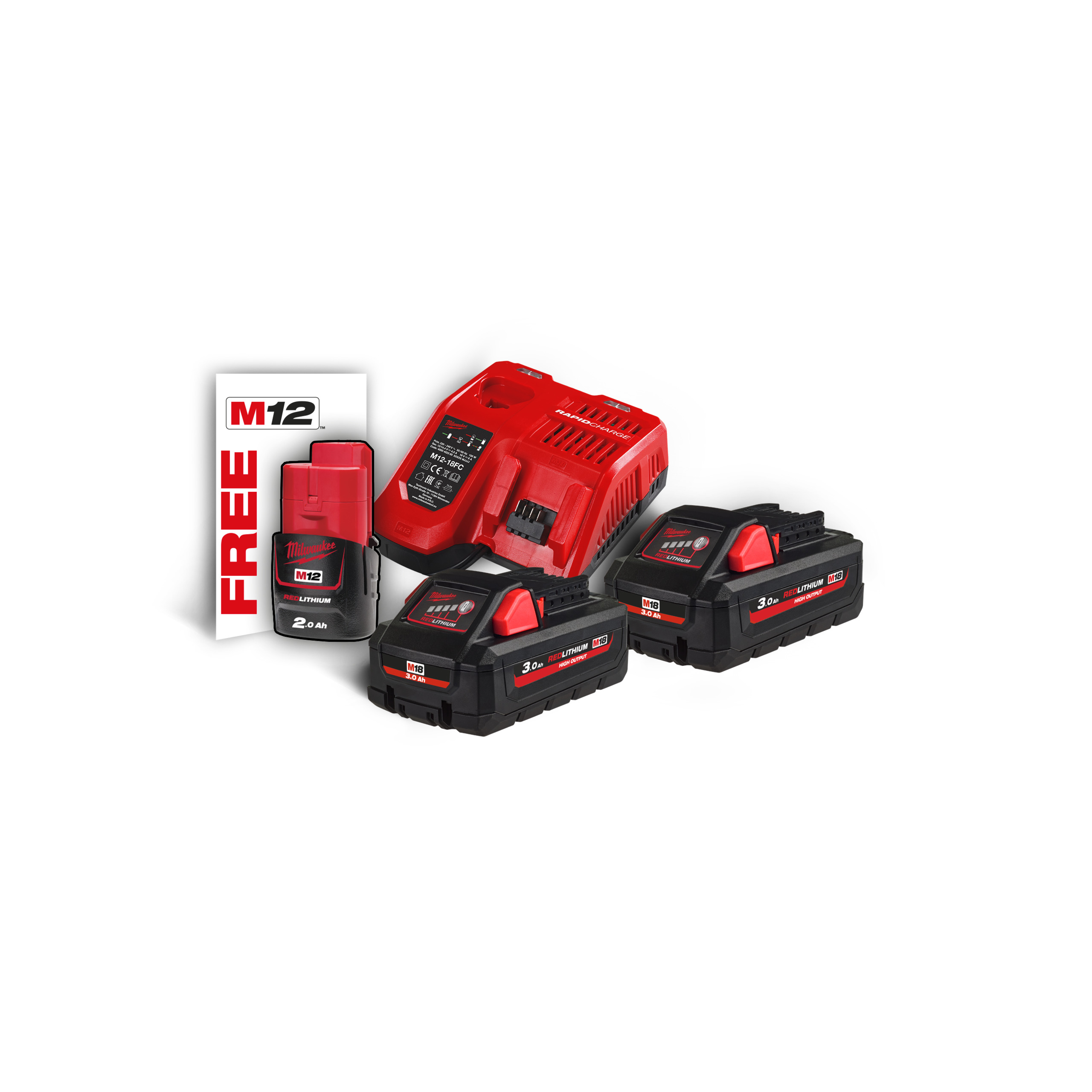 Pack NRG M18™ HIGH OUTPUT™ 3.0Ah