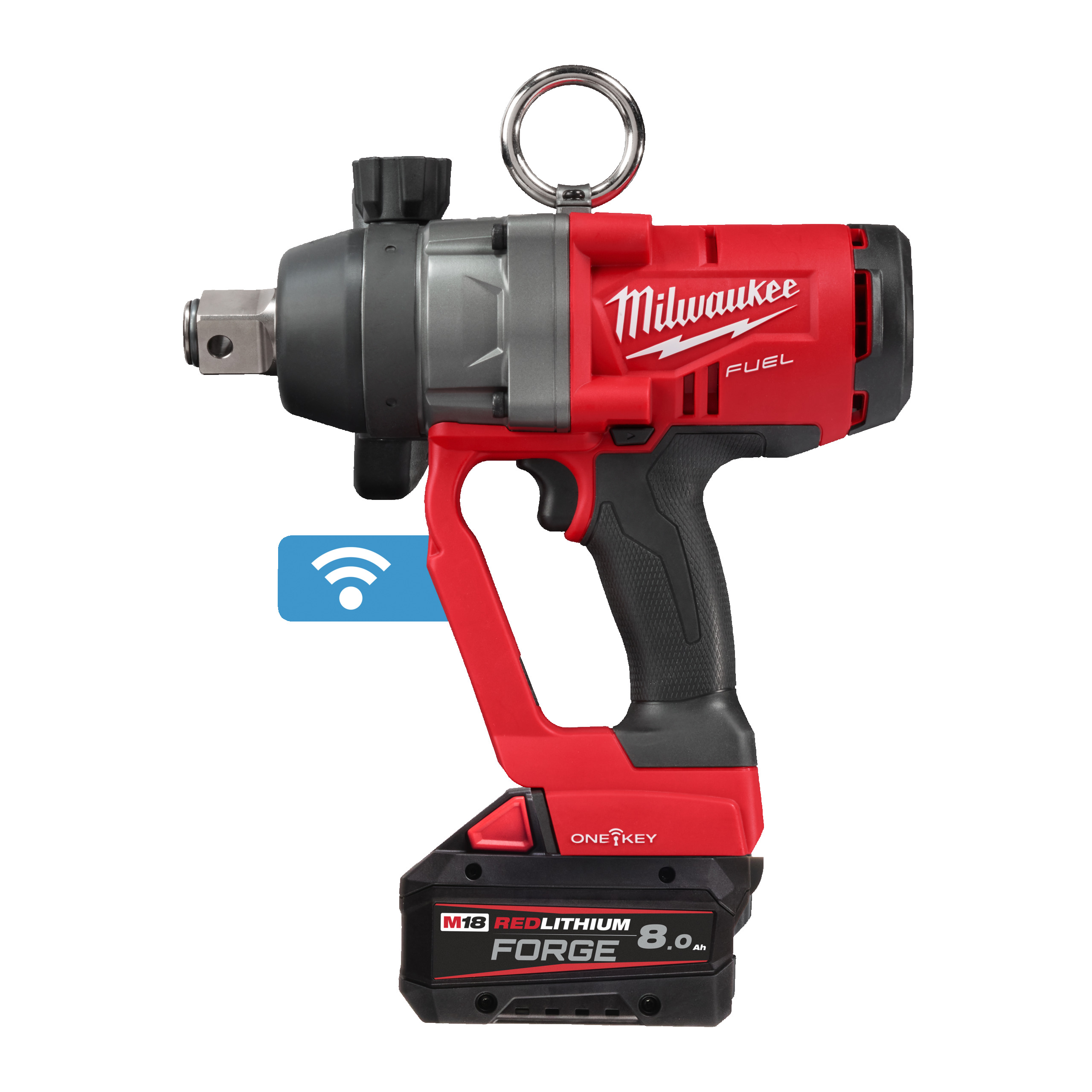 Llave de impacto de alto par M18 FUEL™ ONE-KEY™, 1″ con anillo