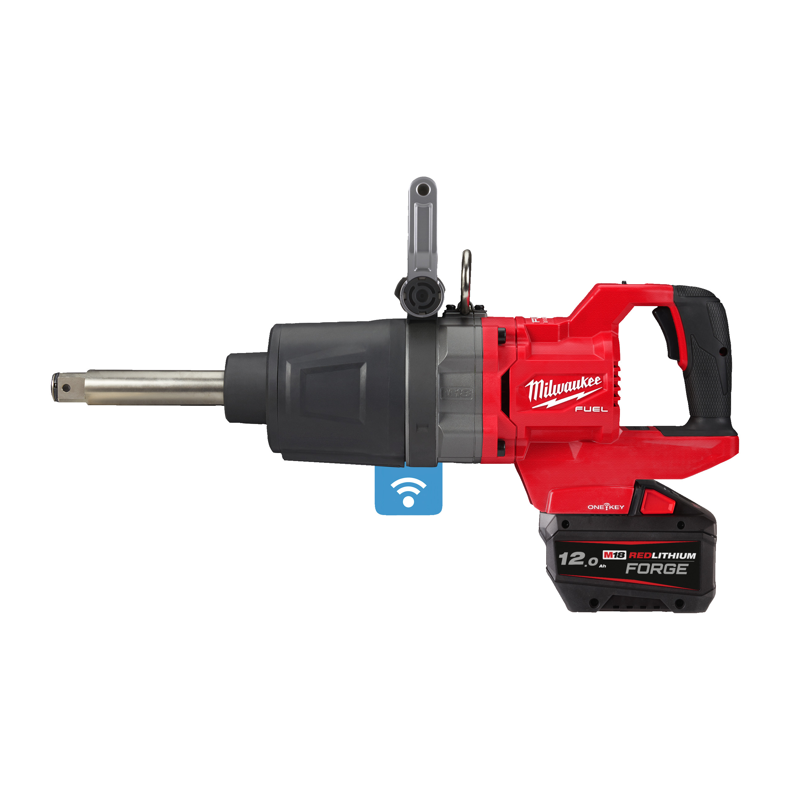 Llave de impacto de alto par M18 FUEL™ ONE-KEY™ de 1˝ con eje extendido y empuñadura en D