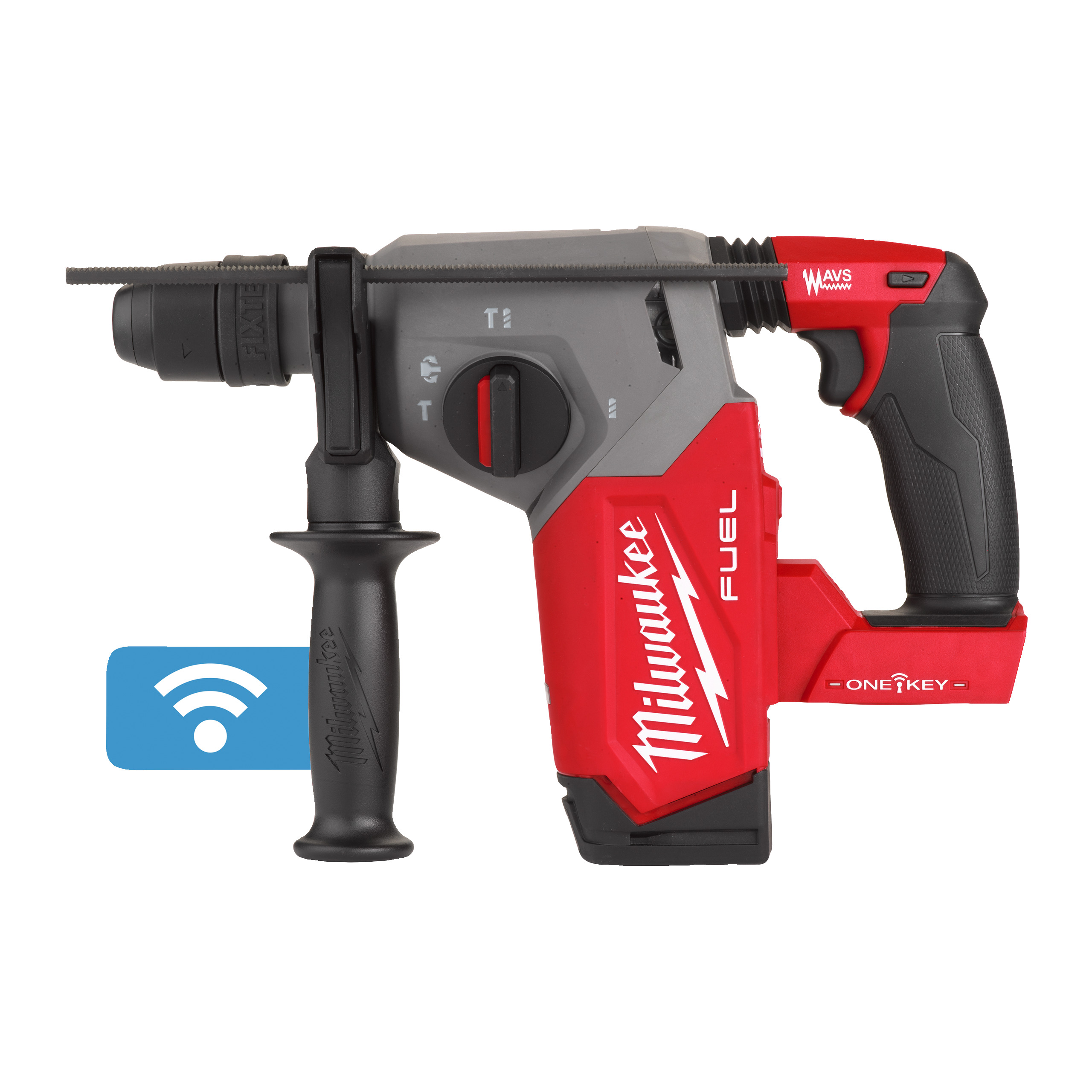 Martillo combinado SDS-Plus M18 FUEL™ de 26mm con FIXTEC™ y ONE-KEY™
