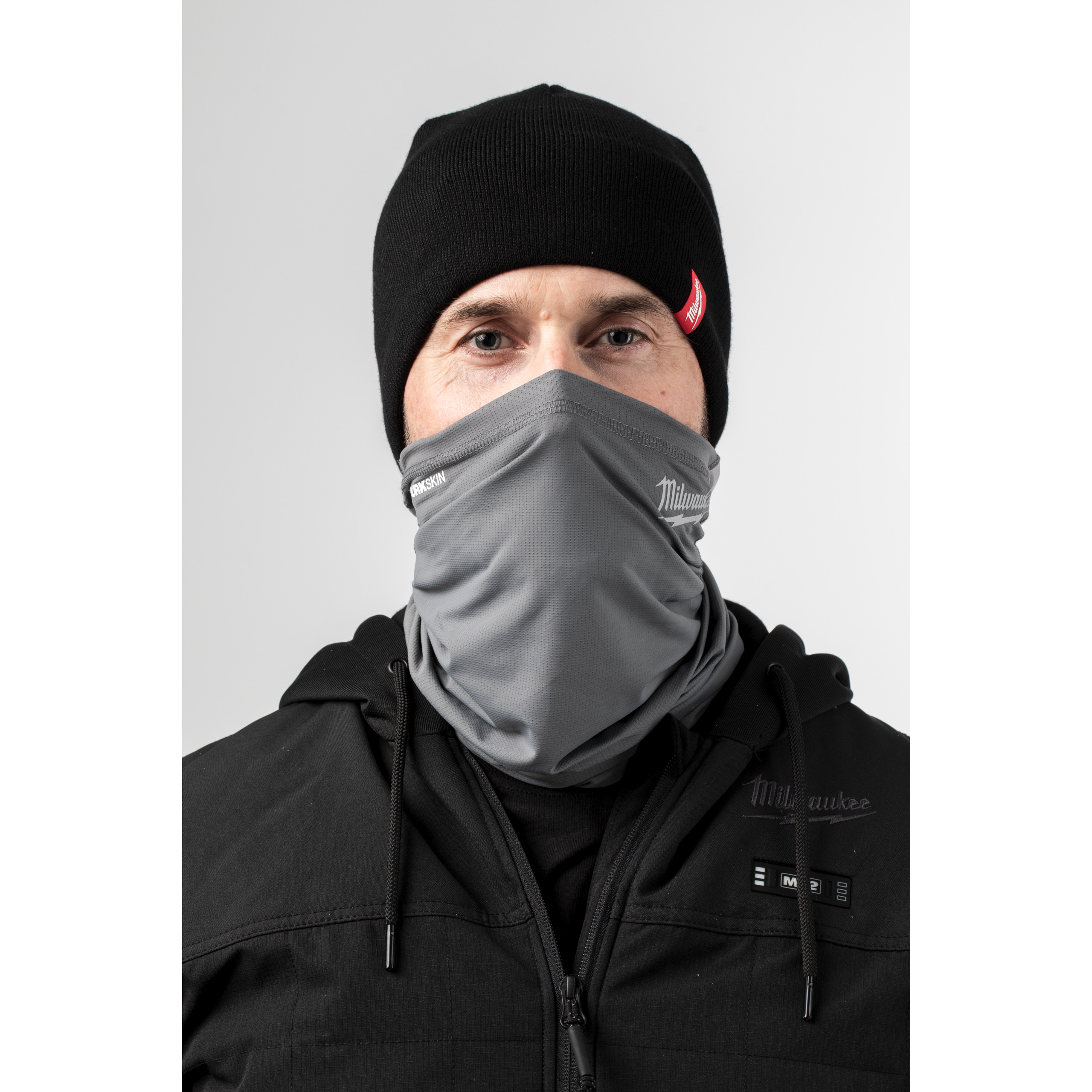 Braga de cuello performance gris WORKSKIN™